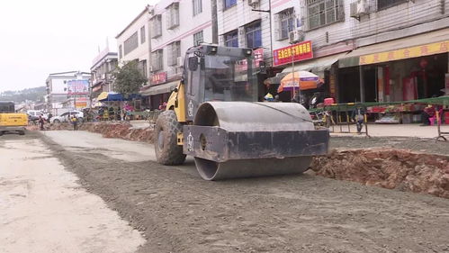 看過來 g236線豐稔鎮過境路改造工程計劃春運前完成路面施工
